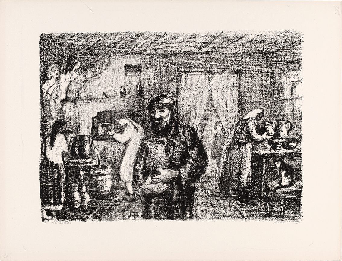 Anatoly Kaplan: Tevye the Dairyman Series - In the Kitchen 