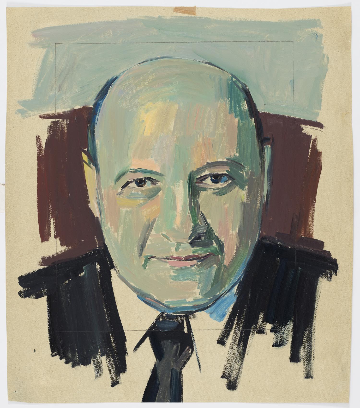 "Portraits" series - Eliezer Kaplan (1891–1952)