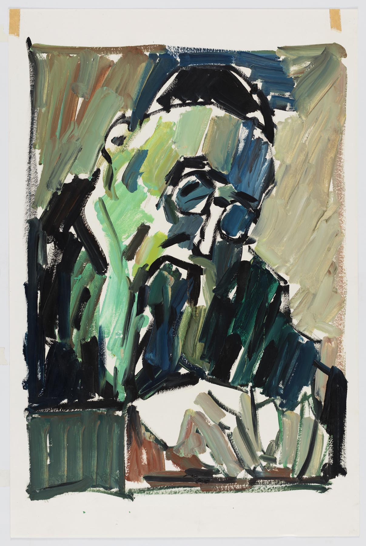 "Portraits of Rabbis" series - Rabbi Tzvi Pesach Frank (1873–1960)