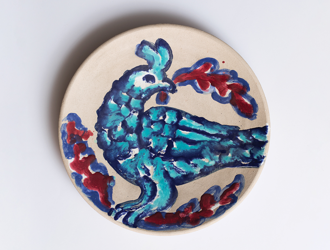 Anatoly Kaplan: Ceramics - Peacock