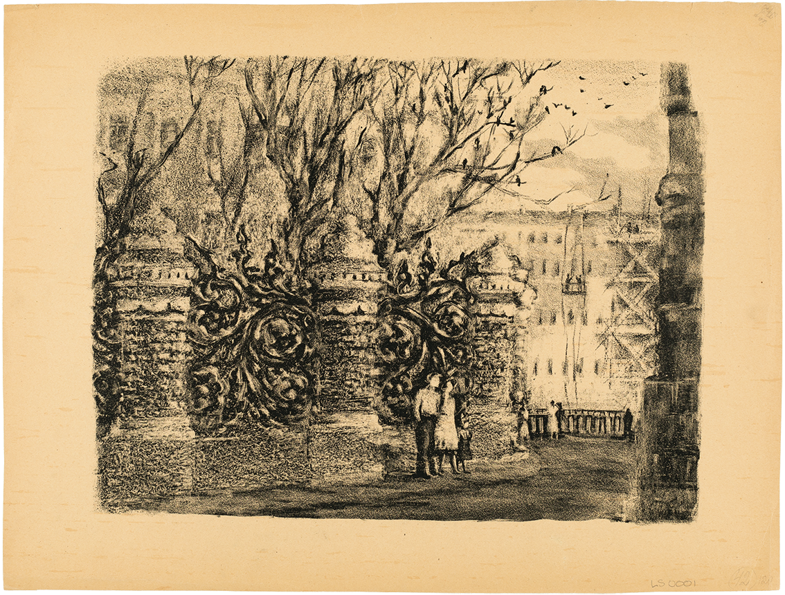 Anatoly Kaplan: Leningrad Series - Spring in the Mikhailovsky Garden
