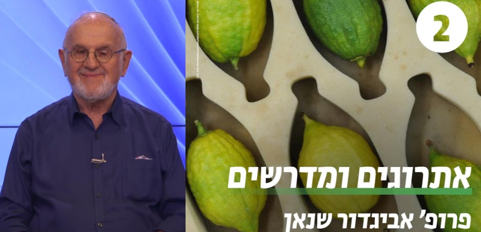 האתרוג יש בו טעם וריח