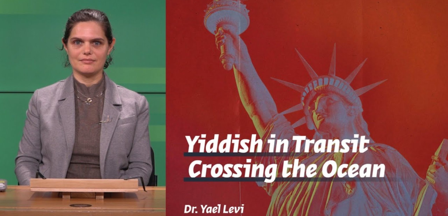 Crossing the Ocean: When Yiddish Left Home