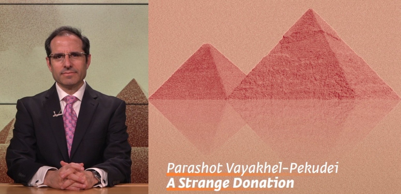 Parashot Vayakhel-Pekudei: A Strange Donation | Rabbi Shai Finkelstein