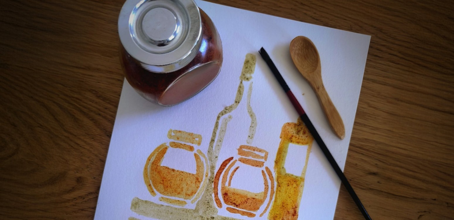 סדנת ציור בתבלינים