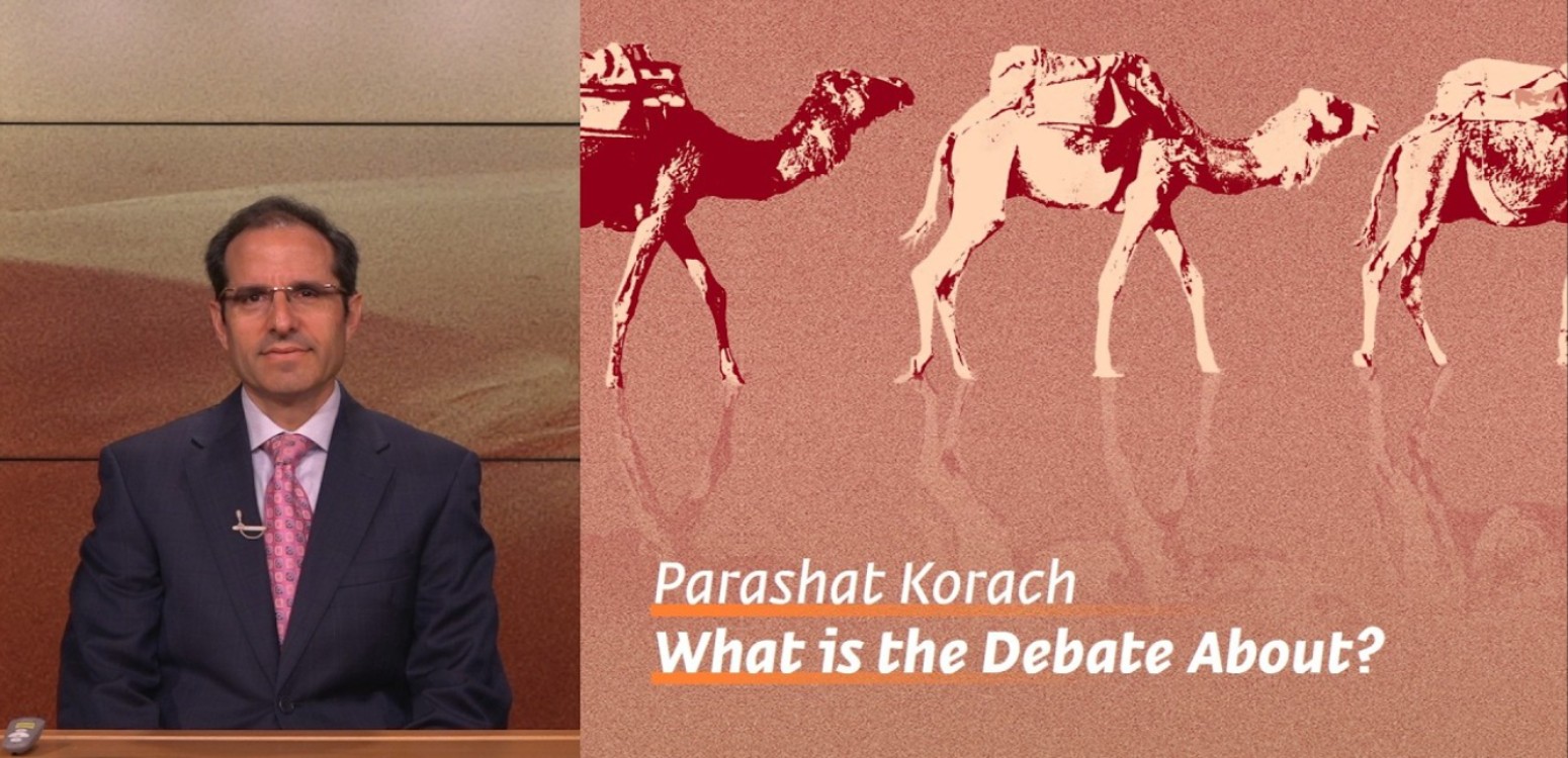 Parashat Korach: What is the Debate About? | Rabbi Shai Finkelstein